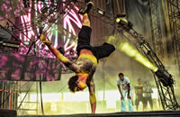 Paradiso at the Gorge Amphitheatre Breakdancing Performers