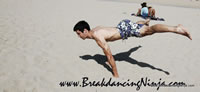 Straddle Planche at Venice Beach
